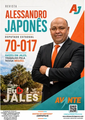 Capa de Revista de Alessandro Japonês